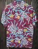 SOLD - Vintage 40s Watumull's Silky Rayon Hawaiian Shirt C42